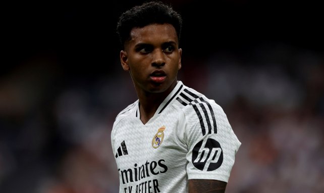 Rodrygo con el Real Madrid.