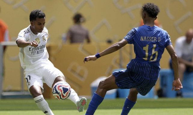 Rodrygo, en acción