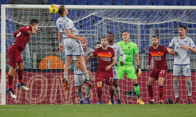 Gianluca Mancini ha marcado con la AS Roma