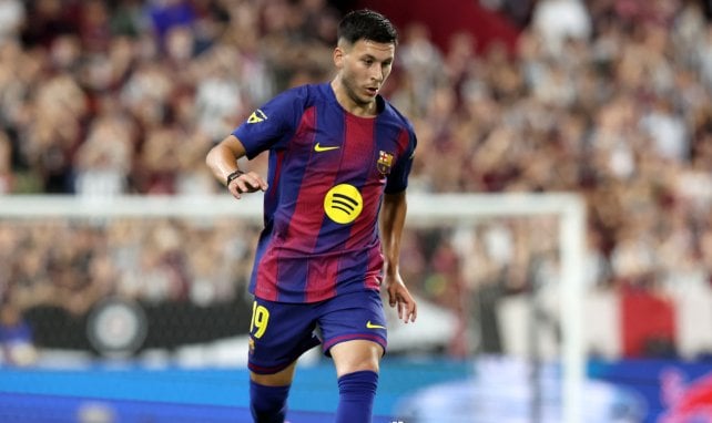 Roony Bardghji con el FC Barcelona.