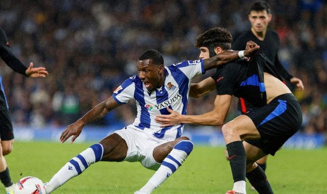 Sheraldo Becker con la Real Sociedad