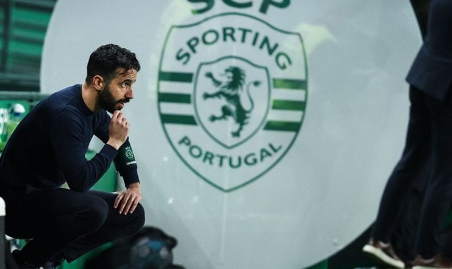 Rúben Amorim, durante un choque con el Sporting de Portugal