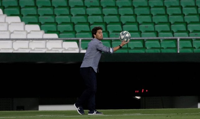 Rubi durante un partido