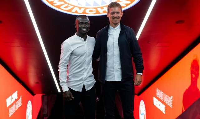 Sadio Mané y Julian Nagelsmann