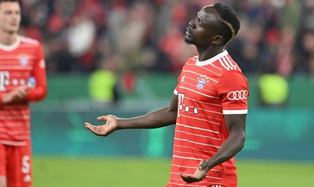 Sadio Mané con el Bayern de Múnich