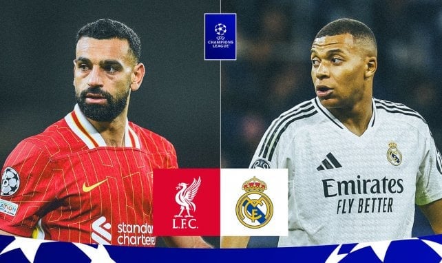 Mohamed Salah y Kylian Mbappé