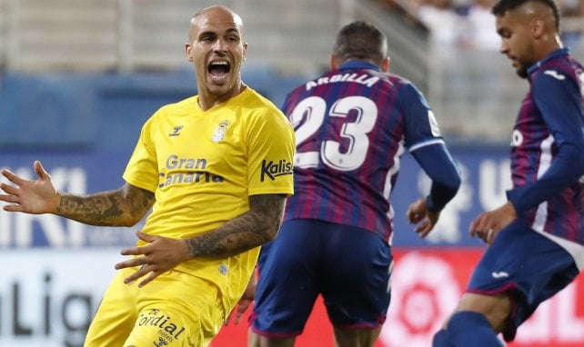 Sandro Ramírez con UD Las Palmas