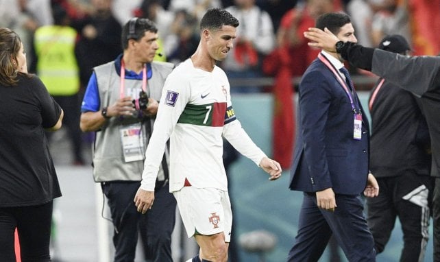 Cristiano Ronaldo se retira entre lágrimas tras la derrota de Portugal