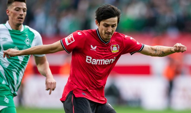 Sardar Azmoun, con el Bayer Leverkusen