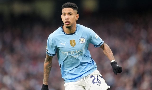 Savinho con el Manchester City
