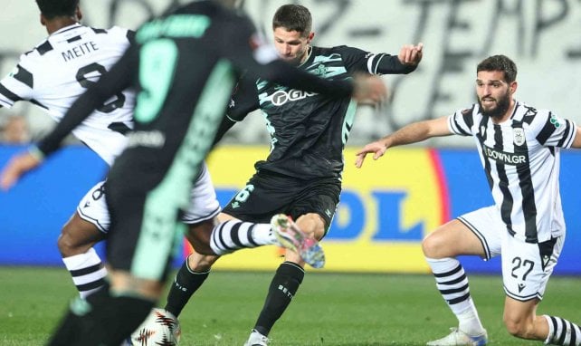 Europa League | El Real Betis cae ante el PAOK y se complica el salto a octavos