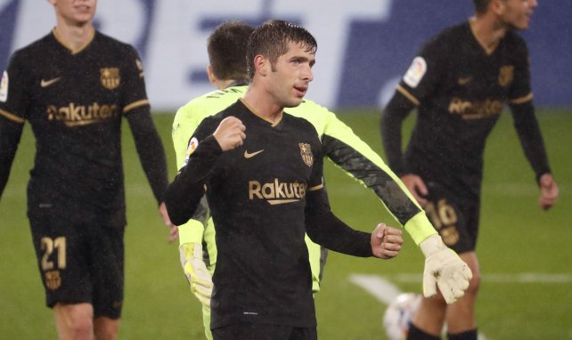 Sergi Roberto, durante un partido con el FC Barcelona