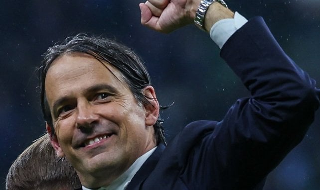 Simone Inzaghi con el Inter.