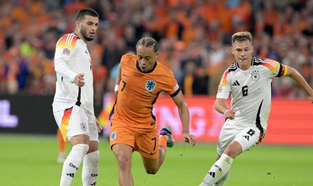 Xavi Simons, con los Países Bajos