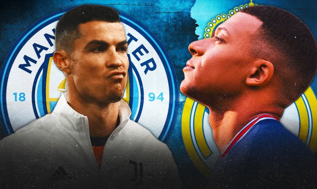 Cristiano Ronaldo y Kylian Mbappé