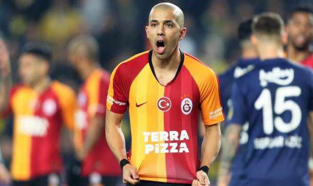 Sofiane Feghouli vive su tercer curso con el Galatasaray.