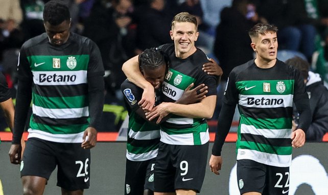 Gol del Sporting de Portugal