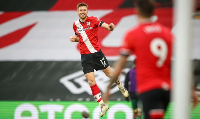 Jugadores del Southampton celebrando un gol