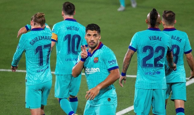 Luis Suárez, el 'pistolero' del FC Barcelona