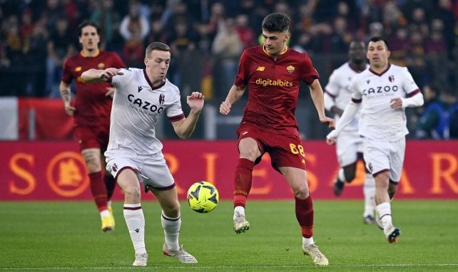 Benjamin Tahirovic con la AS Roma