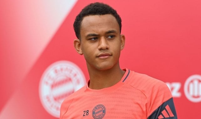 Tarek Buchmann con el Bayern Múnich.
