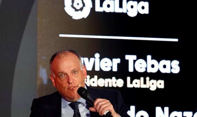 Javier Tebas, presidente de la Liga