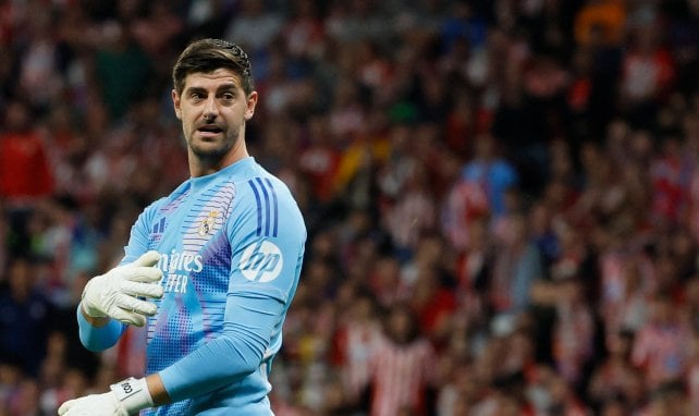 Thibaut Courtois ante el Atlético de Madrid