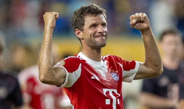 Thomas Müller con el Bayern Múnich
