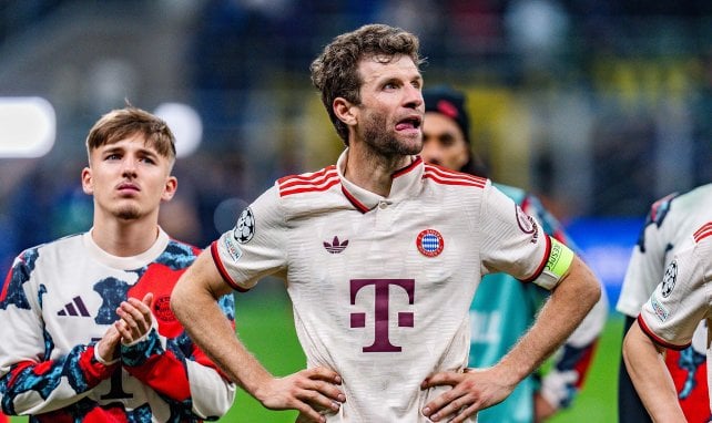 Thomas Müller con el Bayern Múnich.