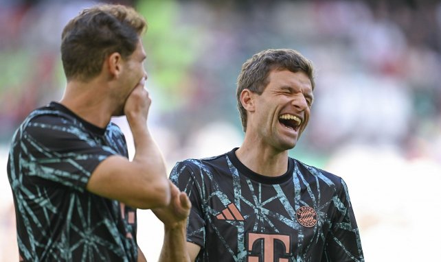 Thomas Müller, descacharrándose