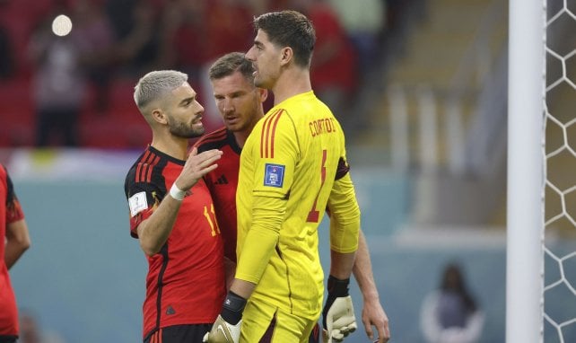 Thibaut Courtois con Bélgica