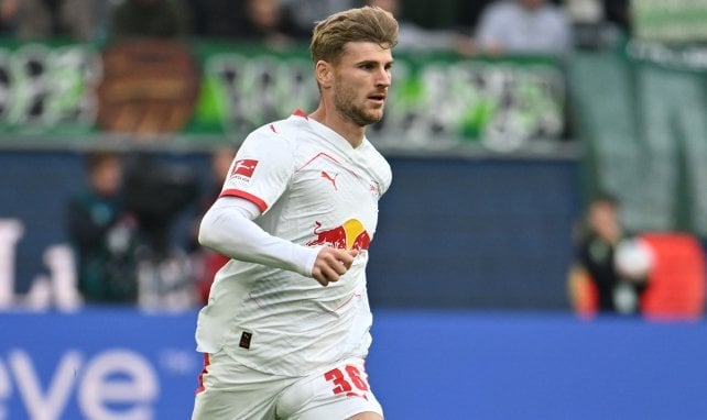 Timo Werner, en acción