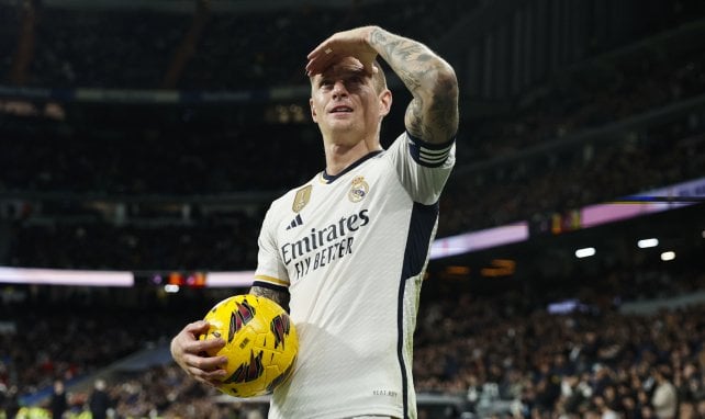 Toni Kroos con el Real Madrid