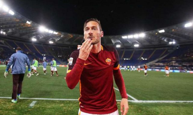 Francesco Totti, durante su etapa como futbolista en la AS Roma