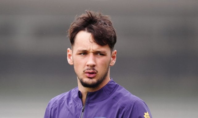 James Trafford con el Manchester City