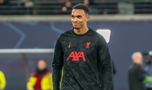 Trent Alexander-Arnold con el Liverpool