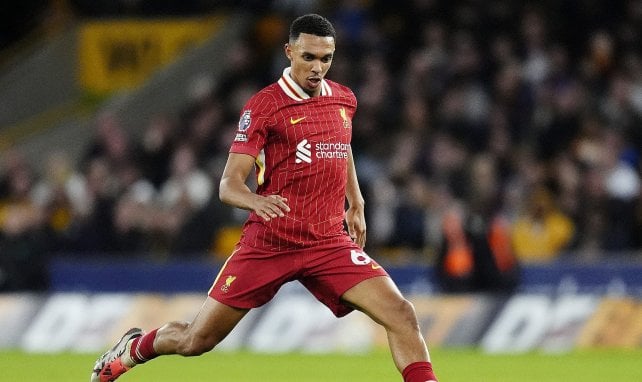 Trent Alexander-Arnold con el Liverpool