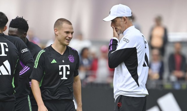 Joshua Kimmich y Thomas Tuchel