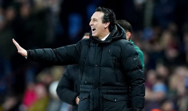 Unai Emery, en la banda