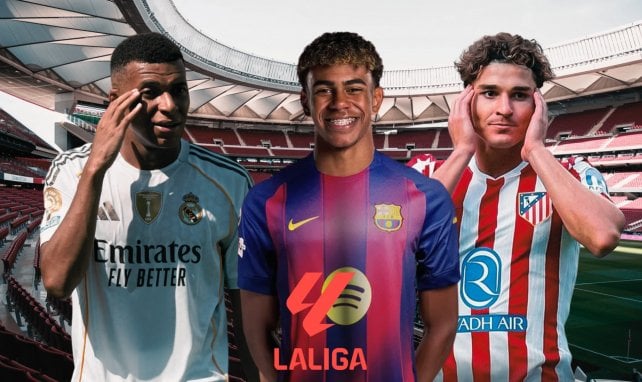 Las principales estrellas de La Liga.