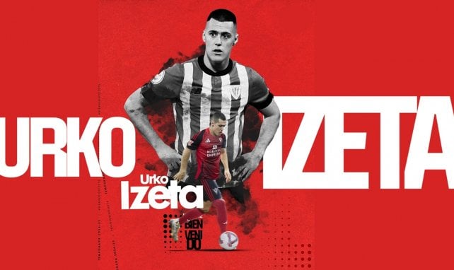 Urko Izeta aterriza en el Mirandés