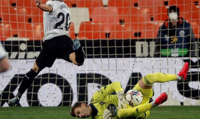 Rubén Blanco, en acción con el Celta de Vigo