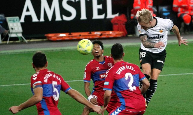 Daniel Wass ha visto portería con el Valencia