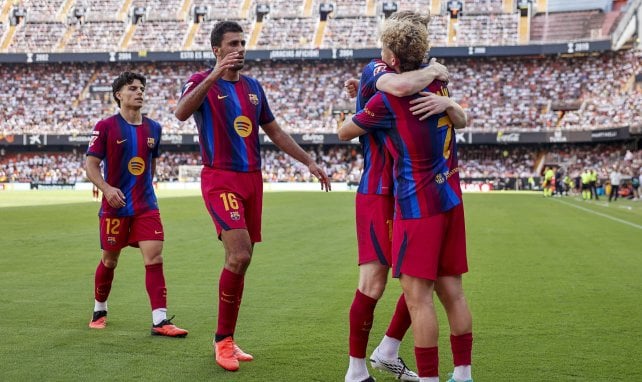 Liga | Goleada del FC Barcelona al ritmo de Lamine Yamal y Fermín