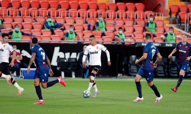 Rodrigo marcó el gol del Valencia ante el Levante