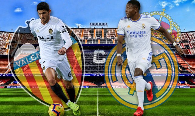 Los onces del Valencia-Real Madrid