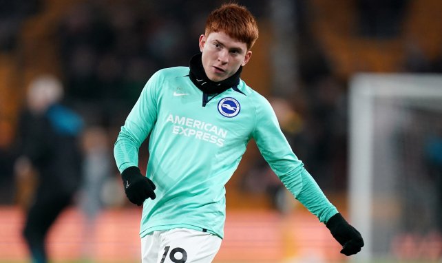 Valentín Barco con el Brighton