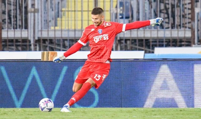 Guglielmo Vicario, con el Empoli