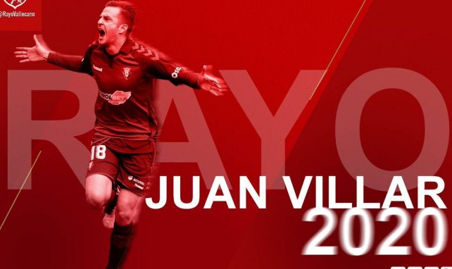 Oficial | Juan Villar aterriza en el Rayo Vallecano