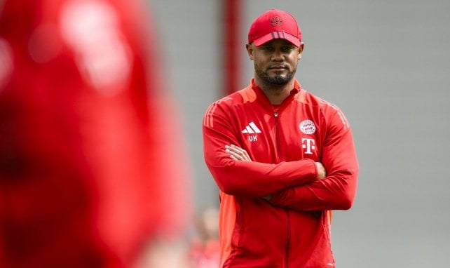 Vincent Kompany dirigiendo al Bayern de Múnich